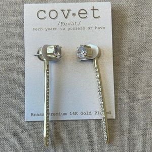 NEW!  14K Gold plated earrings!